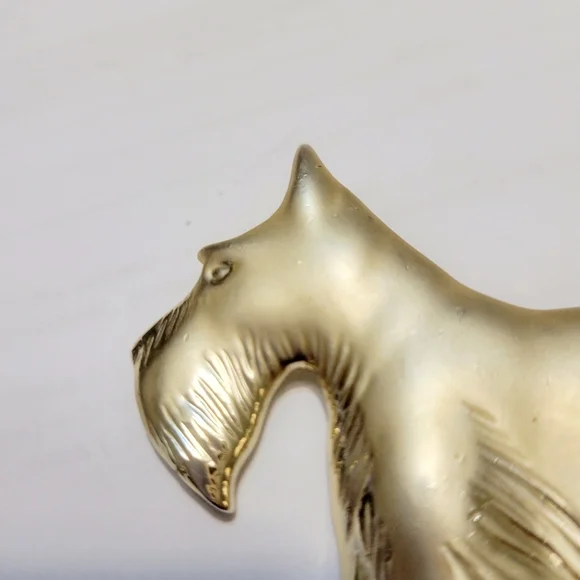 Vintage Scottie Dog Brooch - Picture 2 of 6